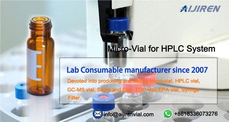 <h3>Autosampler Vials for HPLC & GC, 2mL GC/MS & LC/MS Vials </h3>
